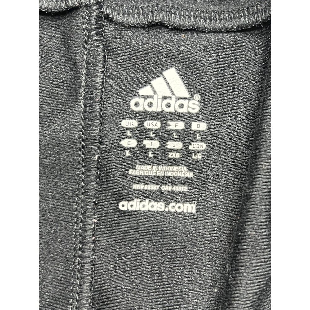 Adidas Active 360 Black & Blue Three Stripe Activewear Pants Men's Size Large - Picture 4 of 9